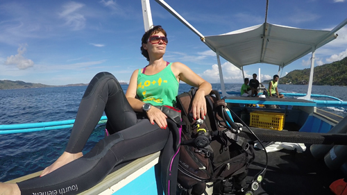 miss scuba family fun in anilao philippines