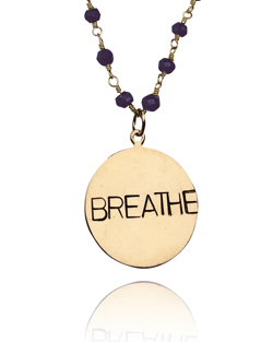 breathe necklace